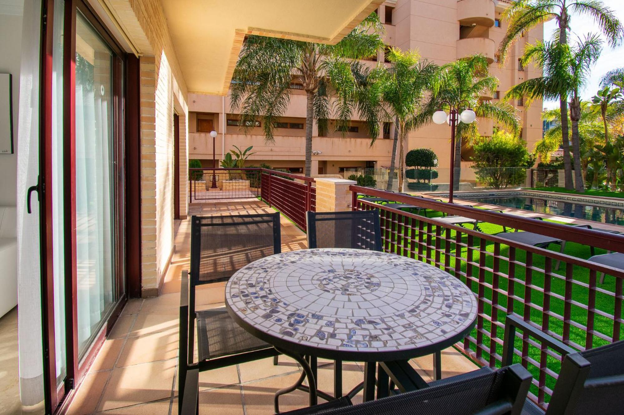 Apartamentos Albir Confort 3 Dormitorios 알비르 외부 사진